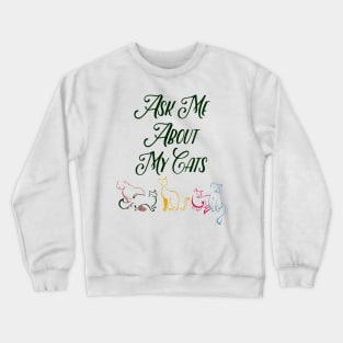 Cat Lovers Unite! Crewneck Sweatshirt